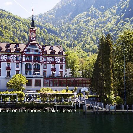 Hotel Vitznauerhof - Lifestyle Hideaway At Lake Lucerne Eksteriør billede