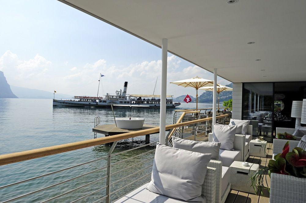 Hotel Vitznauerhof - Lifestyle Hideaway At Lake Lucerne Restaurant billede