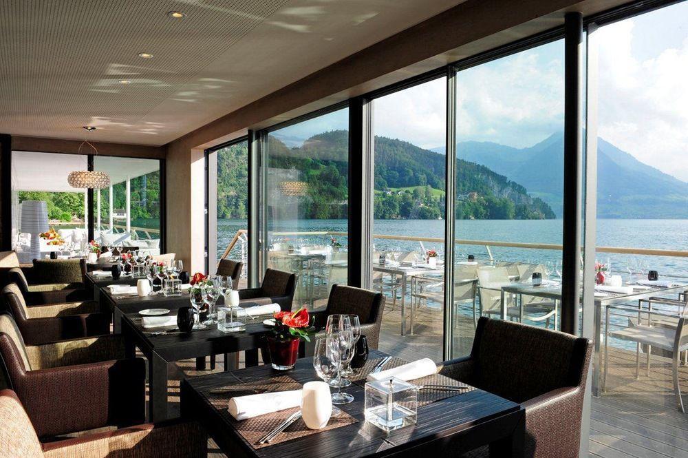 Hotel Vitznauerhof - Lifestyle Hideaway At Lake Lucerne Restaurant billede