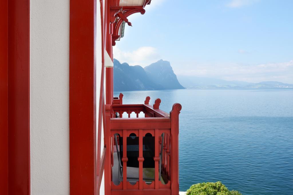 Hotel Vitznauerhof - Lifestyle Hideaway At Lake Lucerne Eksteriør billede
