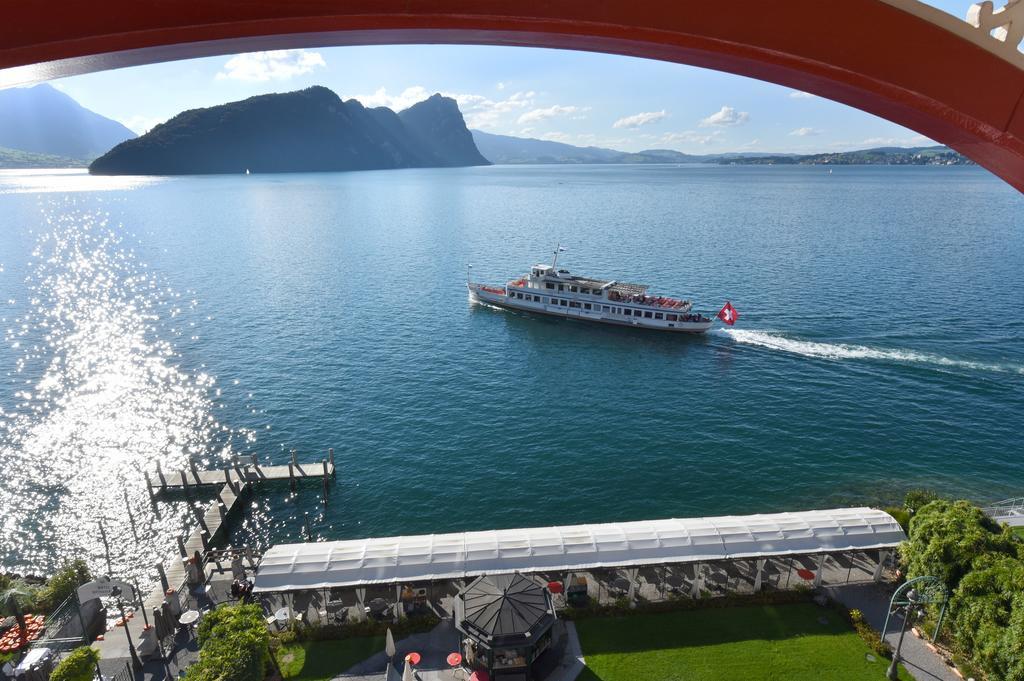 Hotel Vitznauerhof - Lifestyle Hideaway At Lake Lucerne Eksteriør billede