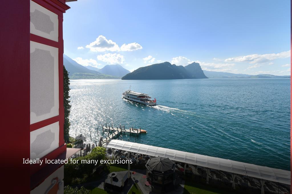 Hotel Vitznauerhof - Lifestyle Hideaway At Lake Lucerne Eksteriør billede