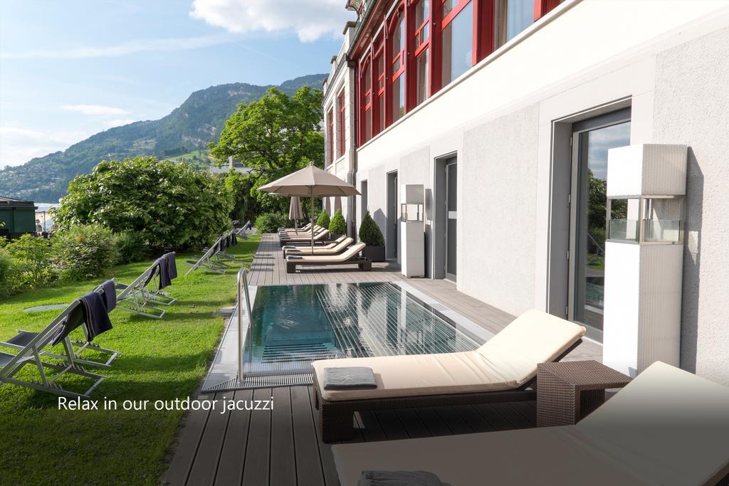 Hotel Vitznauerhof - Lifestyle Hideaway At Lake Lucerne Eksteriør billede