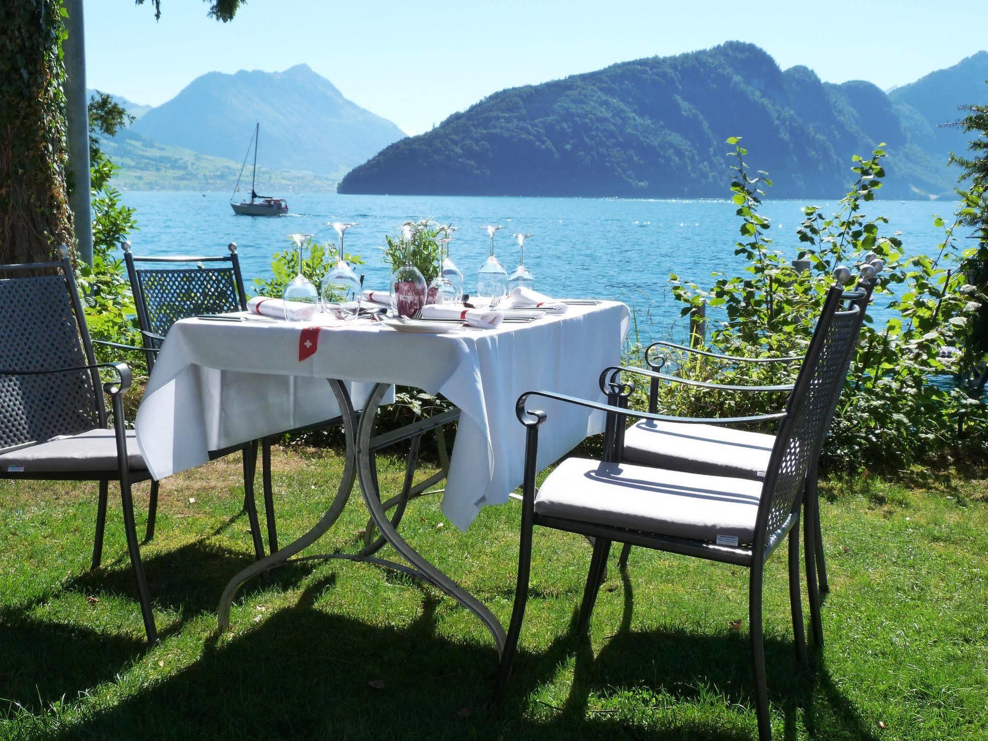 Hotel Vitznauerhof - Lifestyle Hideaway At Lake Lucerne Eksteriør billede