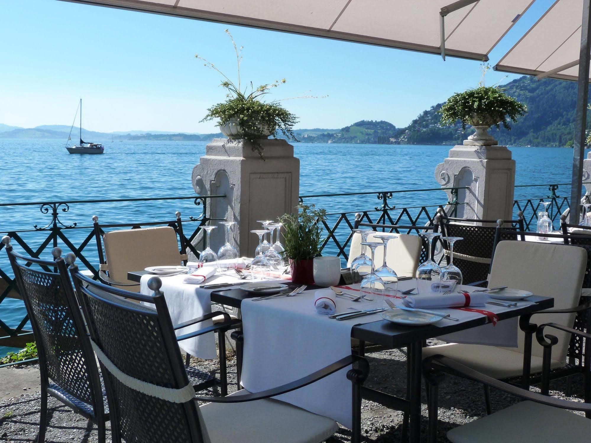 Hotel Vitznauerhof - Lifestyle Hideaway At Lake Lucerne Eksteriør billede