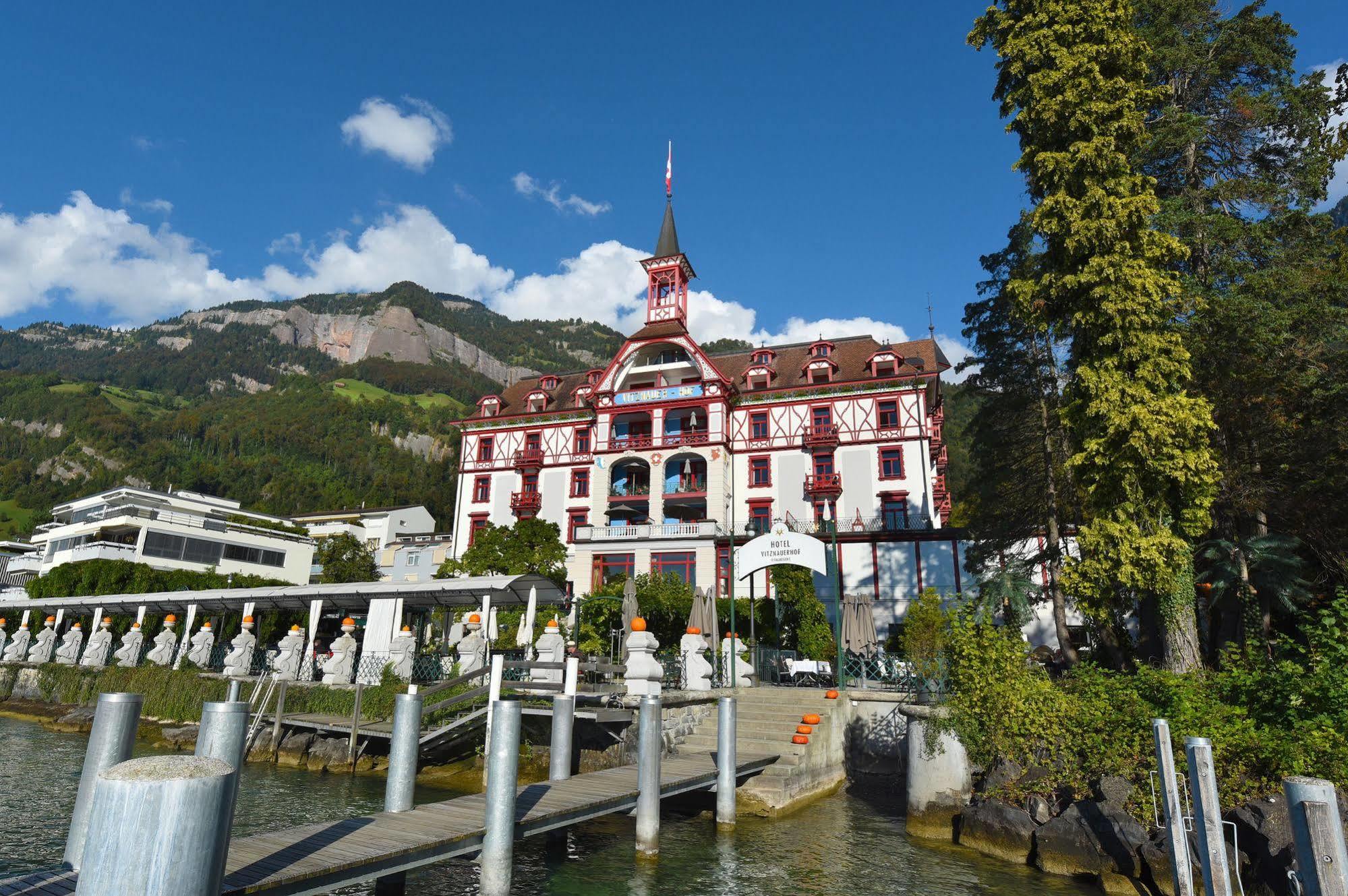 Hotel Vitznauerhof - Lifestyle Hideaway At Lake Lucerne Eksteriør billede