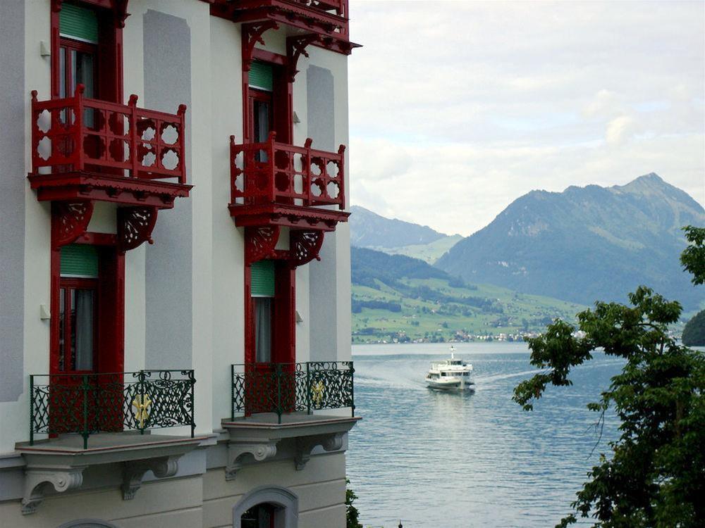 Hotel Vitznauerhof - Lifestyle Hideaway At Lake Lucerne Eksteriør billede